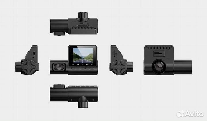 Видеорегистратор NEW-3 video CAR DVR трехкамерный