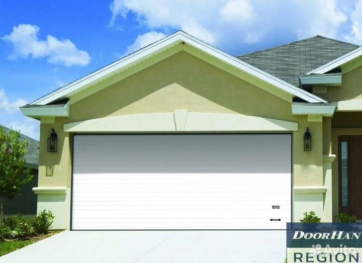 Гаражные секционные ворота