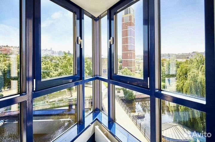 Алюминиевые окна в дом рассрочка