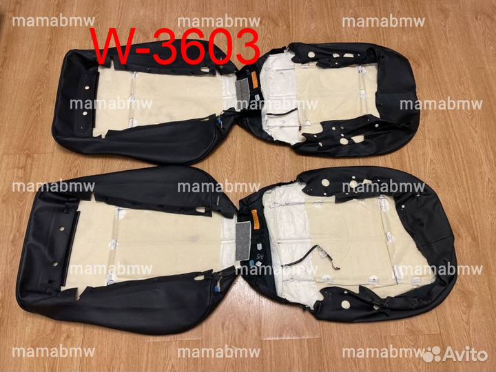 Обивка сидений кожа BMW E39