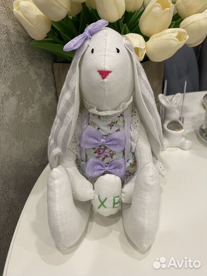 Заяц кролик ручная работа