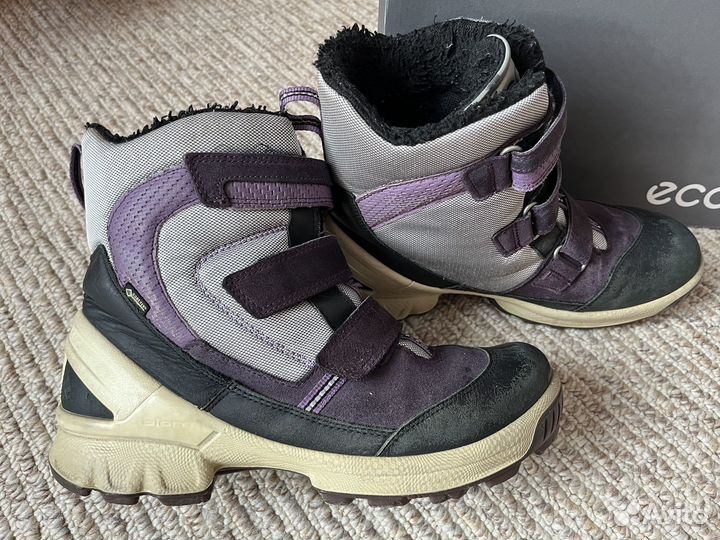 Ботинки зимние ecco 39