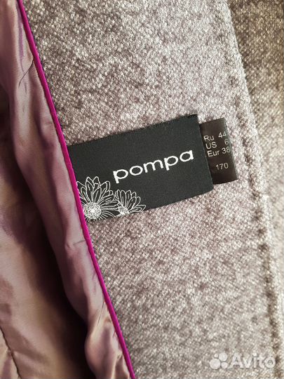 Пальто женское 44 шерсть Pоmра