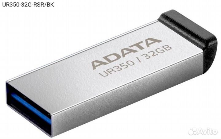 UR350-32G-RSR/BK, USB накопитель adata UR350 USB 3