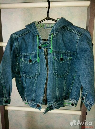 Ветровка джинсовая