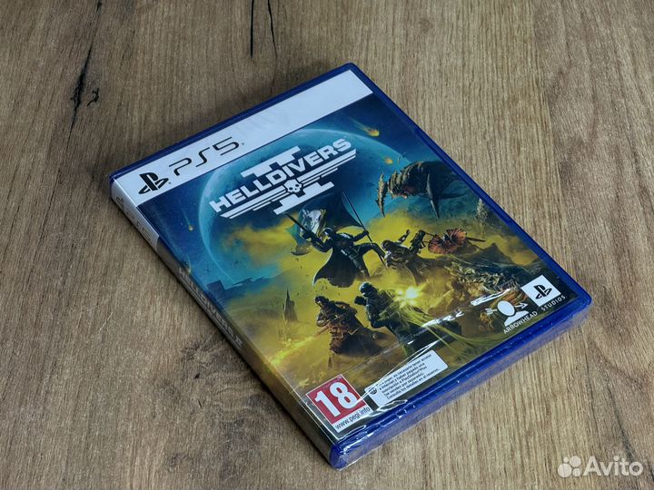 Диск на PS5 Helldivers 2