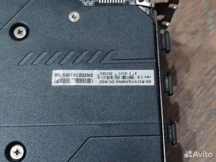 Gigabyte radeon RX5700XT 8Gb