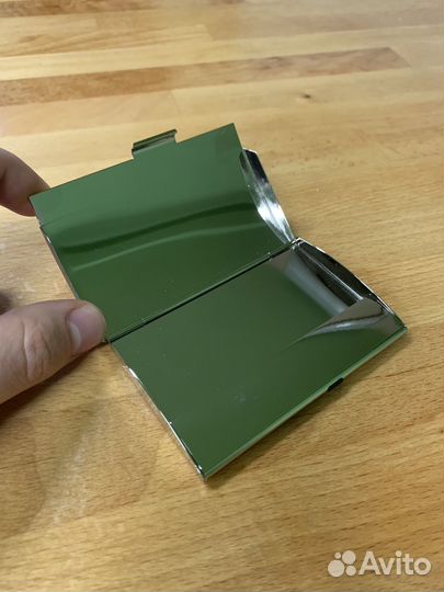 Визитница для карт железная