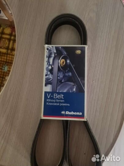 Ремень привода агрегатов газ 3302(406 с гур)rubena
