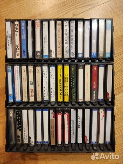 Коллекция аудиокассет