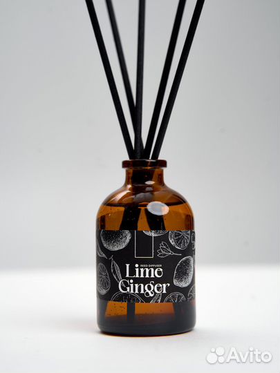 Аромат для дома За Отзыв 50 мл Лайм Имбирь