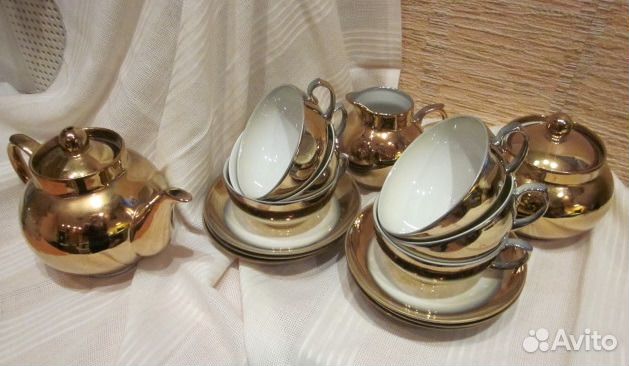 Чайный сервиз Золотой