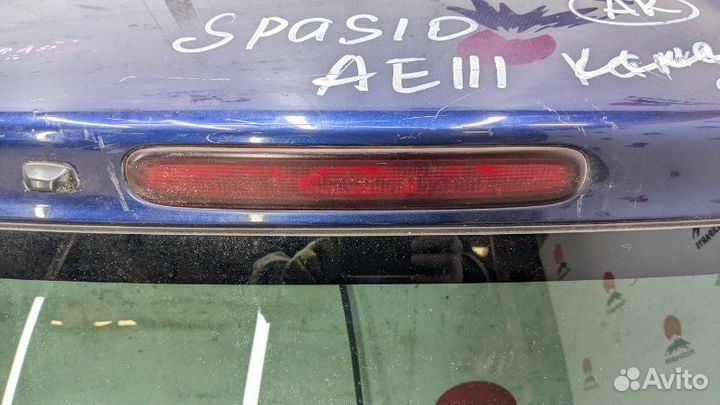 Дверь 5-я задняя Toyota Corolla Spacio AE111 4AFE