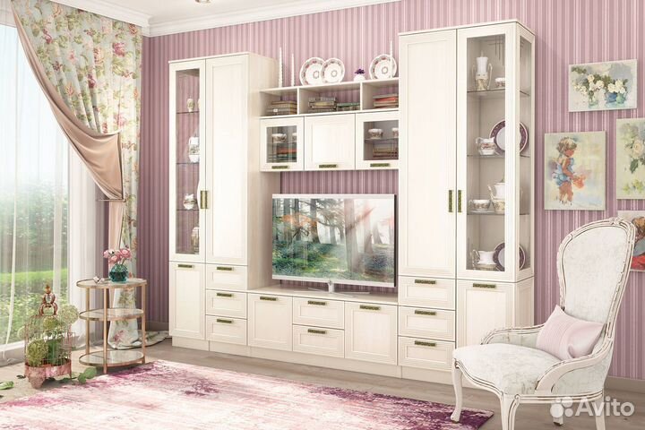 Тумба с полками новая