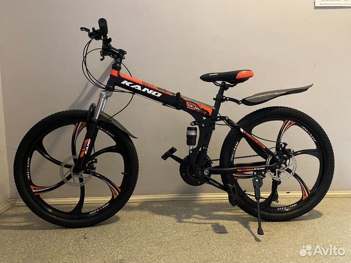 Велосипед складная рама Литые диски 26 колеса