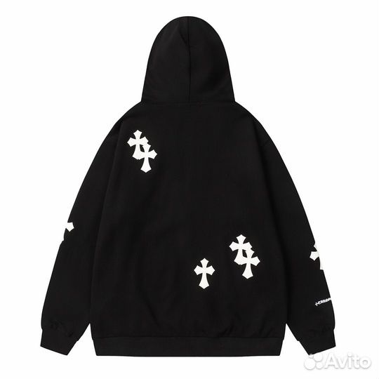 Зип-худи Chrome Hearts с крестами