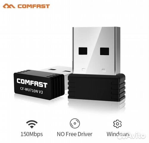 Новые USB Wi-Fi адаптеры Wi-Fi 6 1800 Mbs/600/150