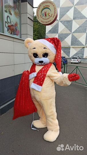 Новогодний костюм для ростовой куклы