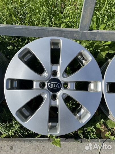 Литые диски Kia Rio R15 4x100