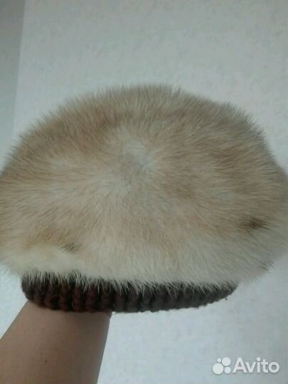 Берет норковый