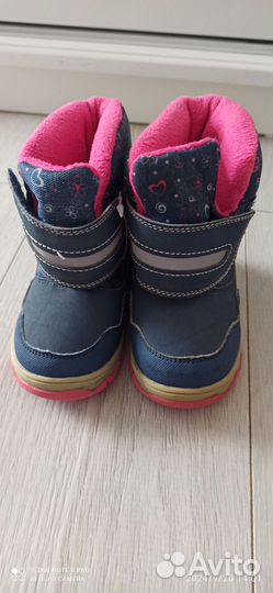Ботинки зимние для девочки 23