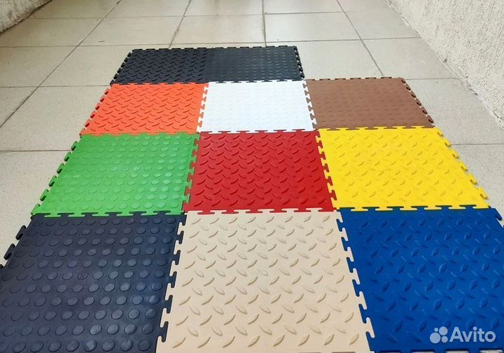 Модульное напольное покрытие