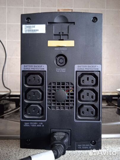 Ибп APC Schneider Electric Back-UPS bx1100ci