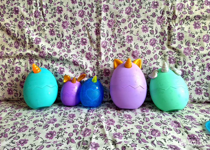 Скорлупки от игрушка яйцо-сюрприз rainbocorns