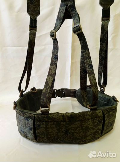 Боевой пояс тактический с защитой Бр1