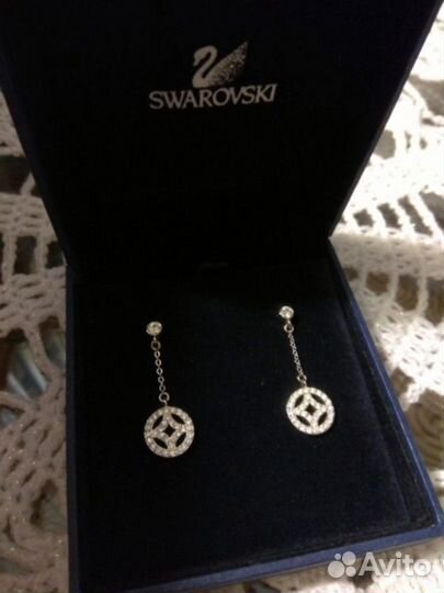 Серьги Swarovski