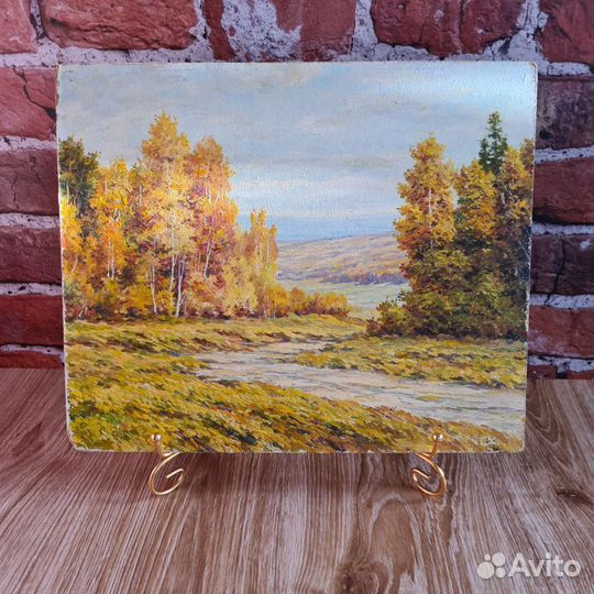 Картина маслом СССР 