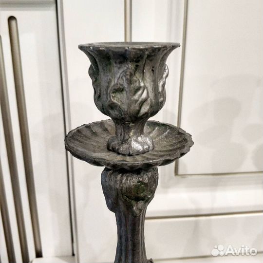 Подсвечник металлический СССР