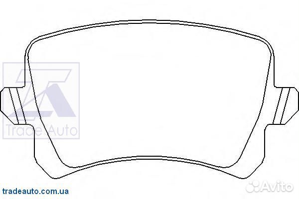 Brembo P 85 109 Колодки тормозные дисковые задн AU