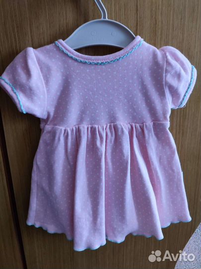 Платья боди для девочки 68