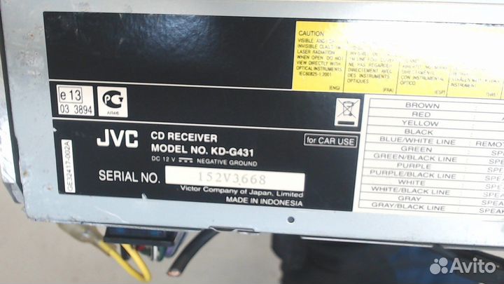 Магнитола Mercedes E W210, 1999