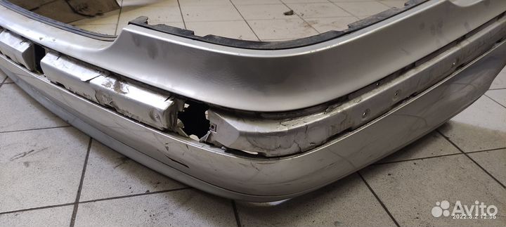 Задний бампер w220