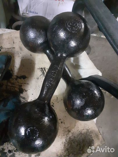 Гантели чугунные СССР