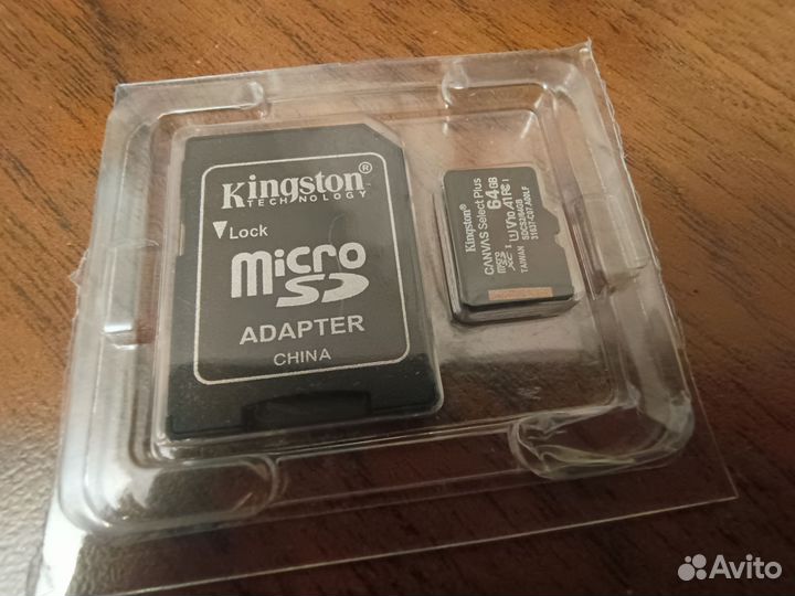Карта памяти micro sd на 64Гб
