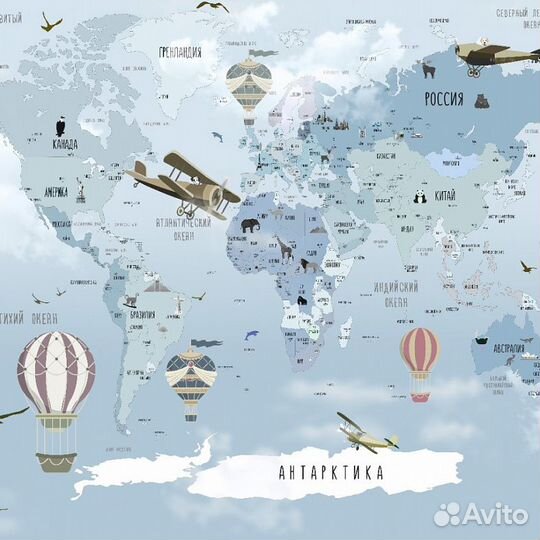 Детские фотообои 