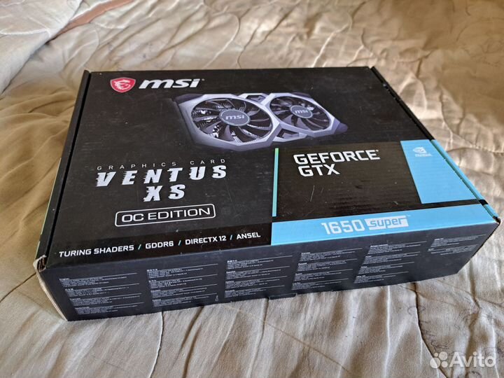 MSI nvidia GeForce GTX 1650 GTX 1650 D6 ventus XS
