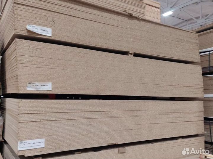 Дсп 16*1830*2500 мм сорт 1 нешлифованная