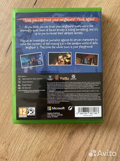 Hello Neighbor 2 (Xbox One, русские субтитры)