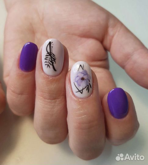 Маникюр.Пудровое покрытие/Гель-пудра