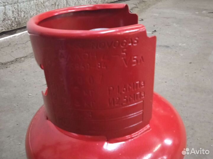 Бытовой газовый баллон