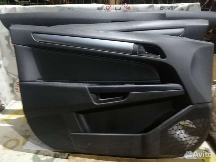 Обивка дверей кожа Opel Astra H, седан, Cosmo