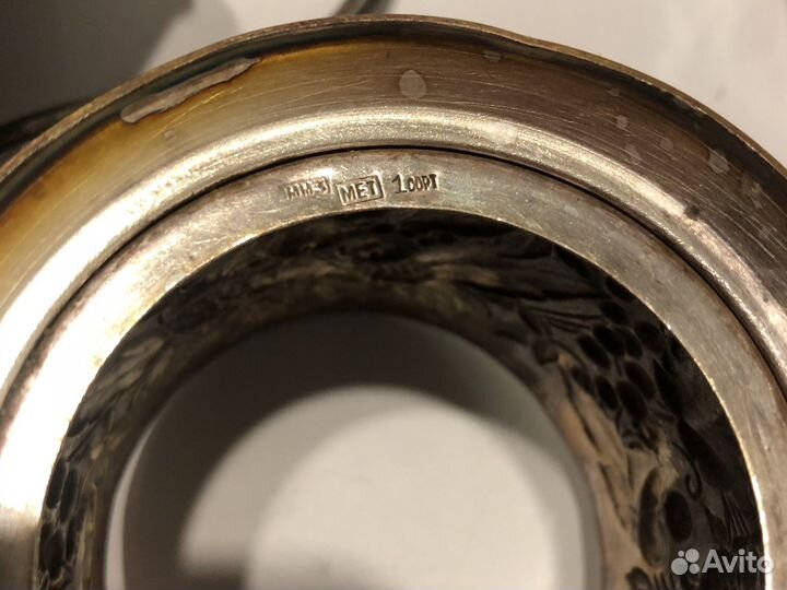 Подстаканники мельхиор 1953-55г