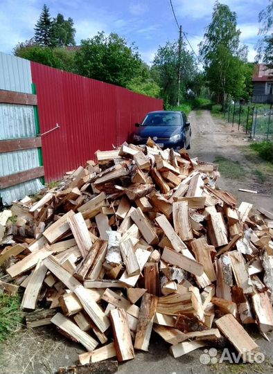 Дрова в укладку