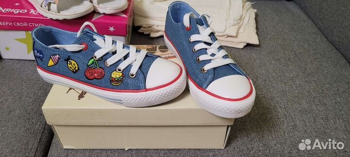 Кеды для девочки новые