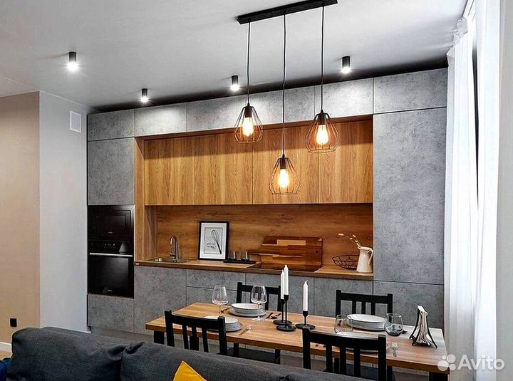 Современный кухонный гарнитур под ключ