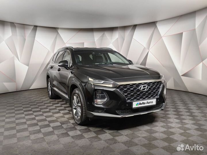 Hyundai Santa Fe 2.4 AT, 2019, 84 706 км